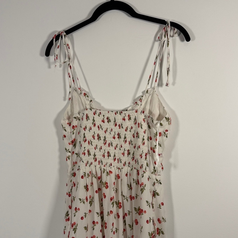 NWOT Abercrombie & Fitch Cherry Mini Dress - Picture 8 of 10